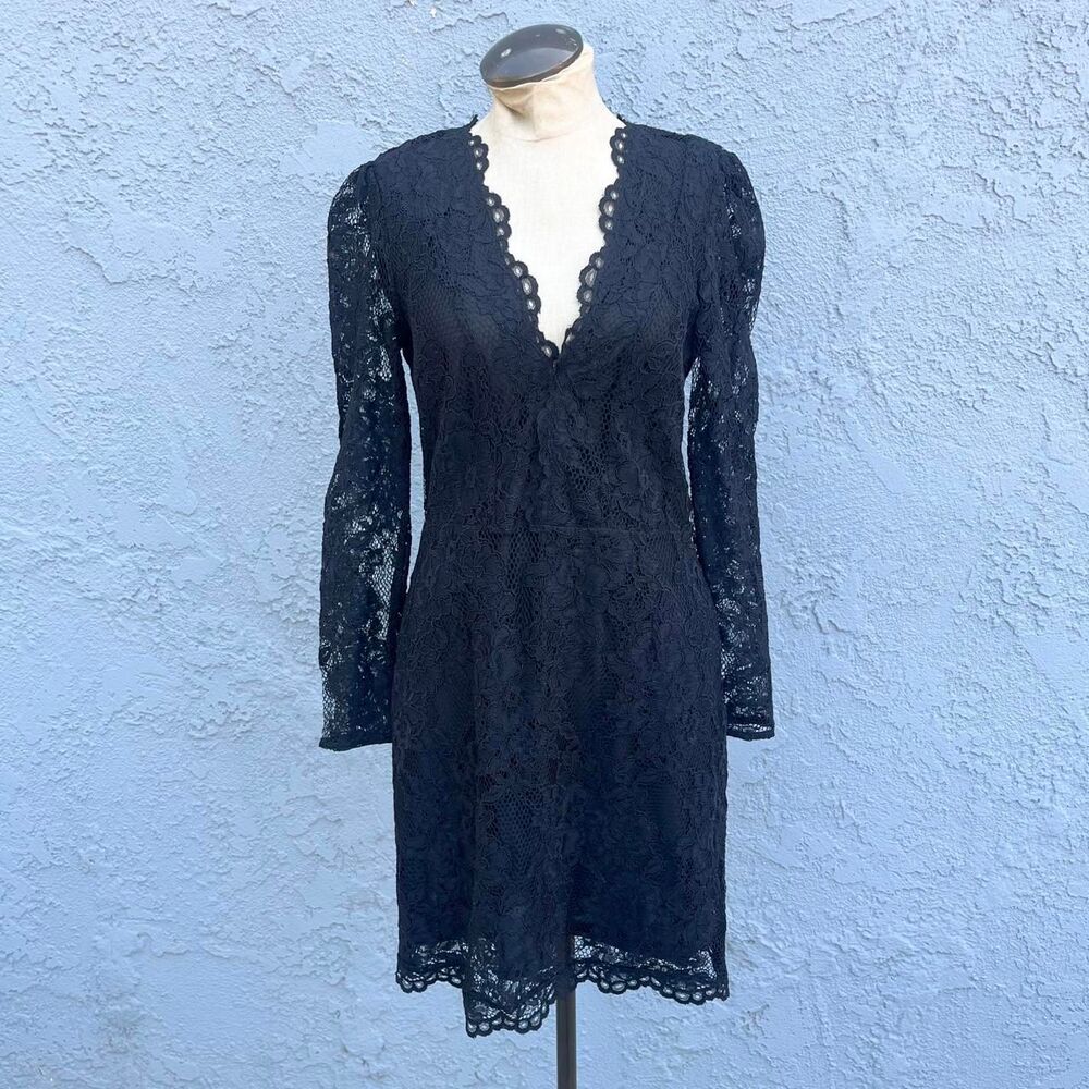 Black lace dress Whimsygoth LBD Size 10